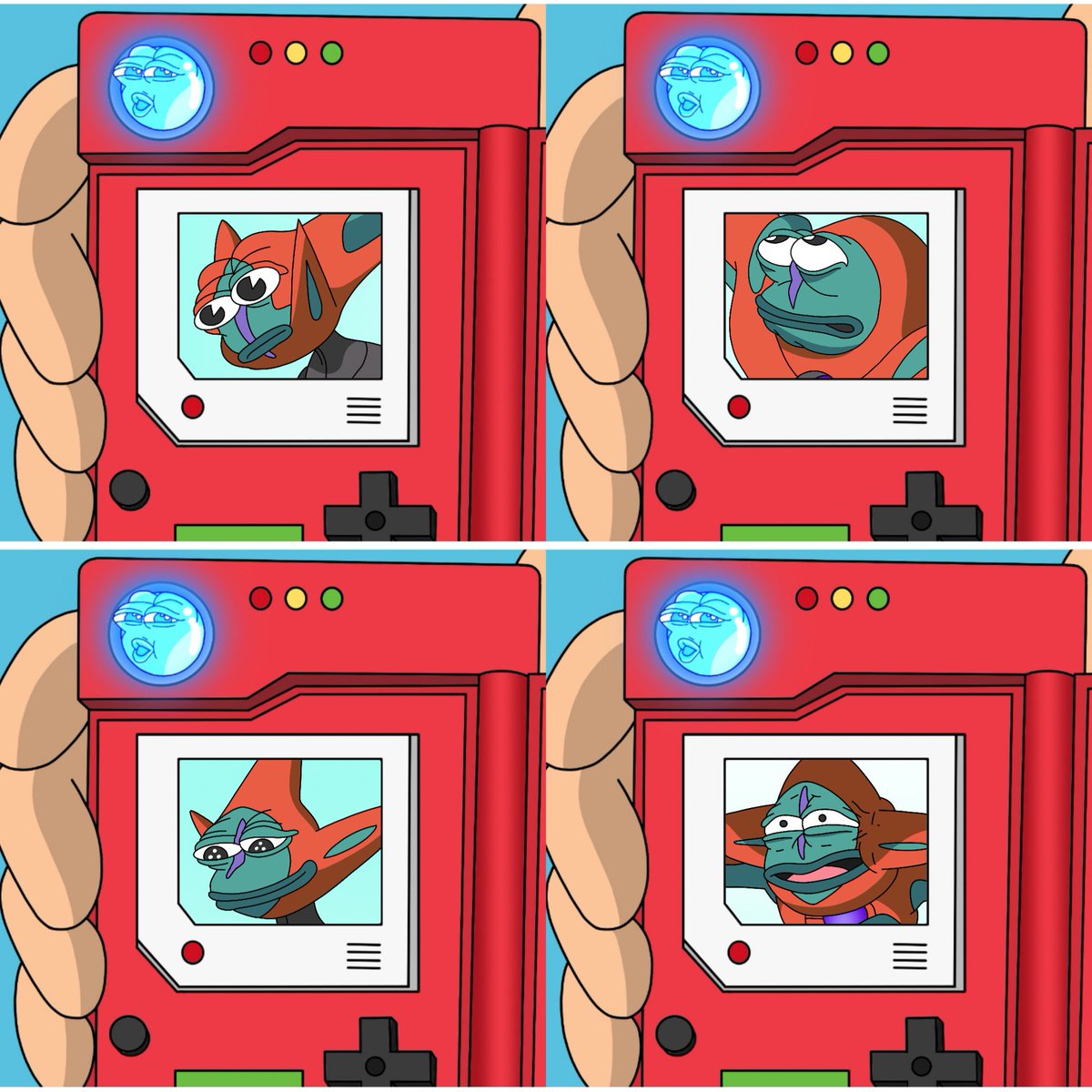 GottaPepemAll's tweet image. Up for another raffle...!?  Lets do this again !👀

Raffle Sale!

Will pick 4 winners at 8PM CT , 08/13/22 , to purchase these legendary Pepemons at 0.03!

All you have to do is Follow and Retweet