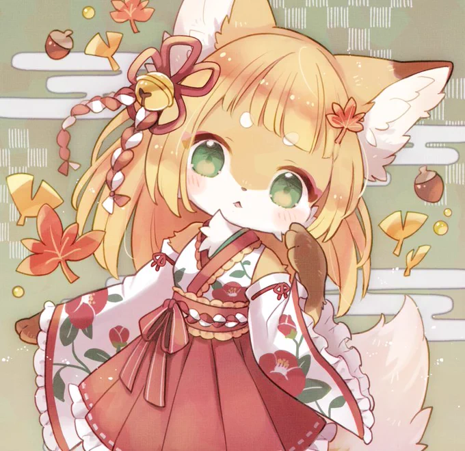 #ケモノが見たかったら私をフォローすると良いですかわいいケモロリ描いてるよ 