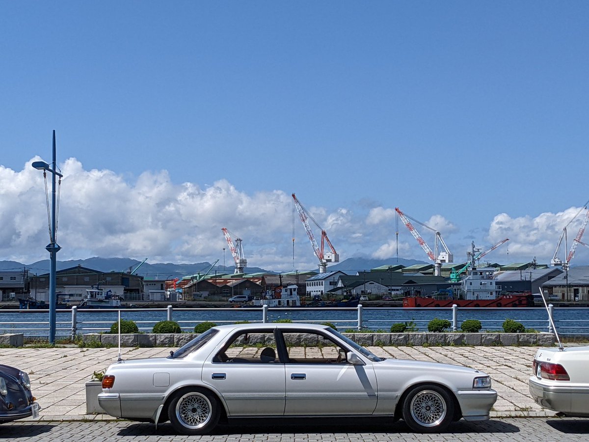 GX81ryo's tweet photo. 81で初函館!
調子良く往復600km走った
リッター13km　1G最高。 https://t.co/y7jYsmfp3z