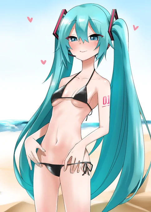 ここでシちゃいますか?❤
#初音ミク 