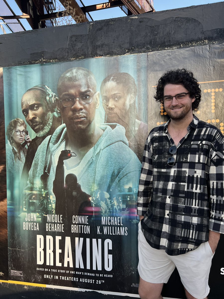 Super excited “Breaking” is coming to theaters August 26th! Got to work with the incredible Michael Abels on the music. I ended up with nearly an hour of music in the film and can’t wait for the release.
