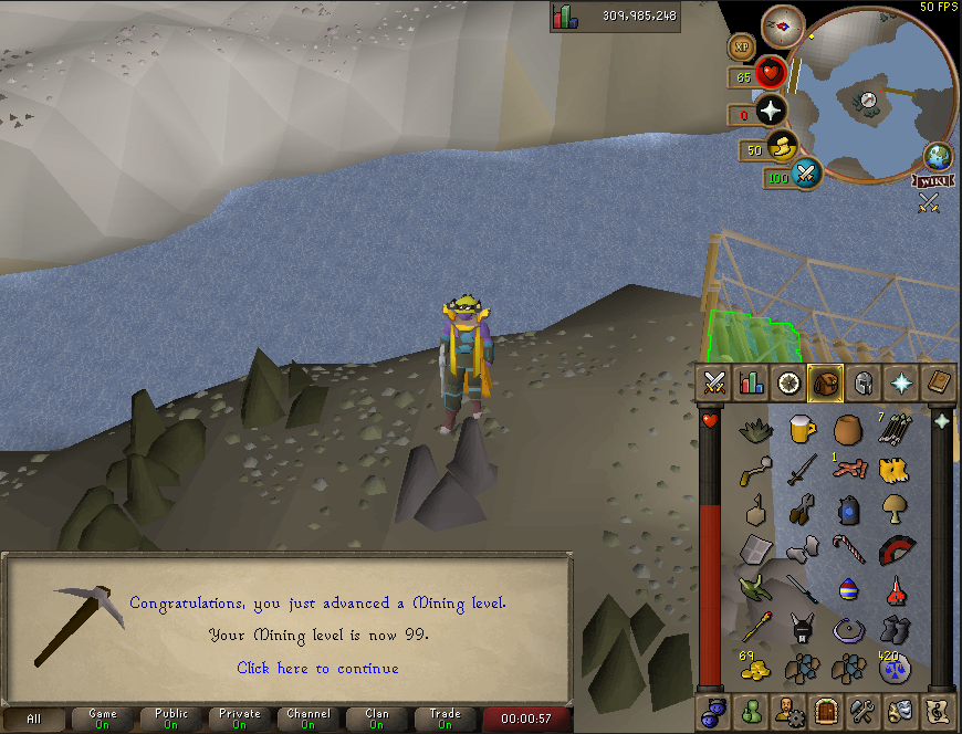 GametasticOSRS's tweet photo. 99 miner https://t.co/8E569p6OOp