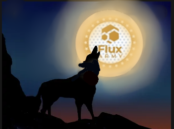 flux_army's tweet photo. $Flux #Flux #zelcore 
@flux_army
 $btc $KDA $AVAX $luna
@FluxVenezuela
@Fluxcasanay
https://t.co/bgb0Pi9jaf

HOWLING at that MOON BABY!!!!!! https://t.co/w1kl0DTcov