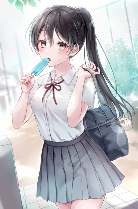 暑いね#イラスト 