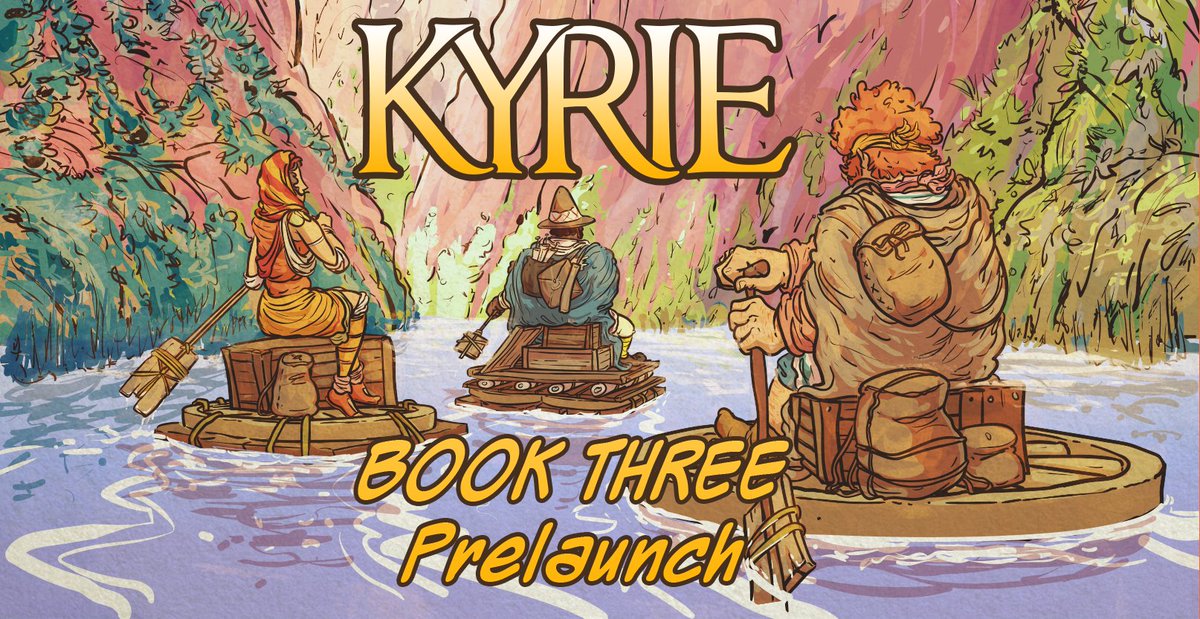 ⚔️KYRIE Book 3 prelaunch is LIVE⚔️
🔥🔥🔥
We are officially counting down to the campaign!
Sign up HERE for a discount at launch:
indiegogo.com/projects/kyrie…