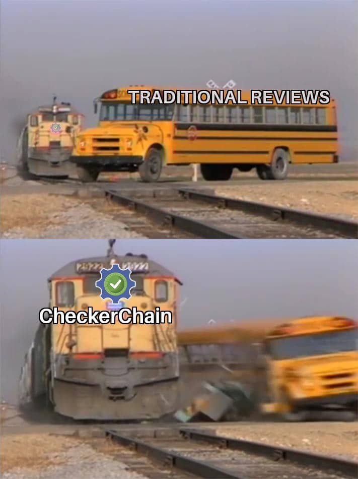 Disruption makes the traditional model obsolete. We are here to disrupt the review industry. We ain't leaving this without making that happen. Tighten your seat belts because we are ready to take off!
#CHECKR #Elrond #Reviews #dApps