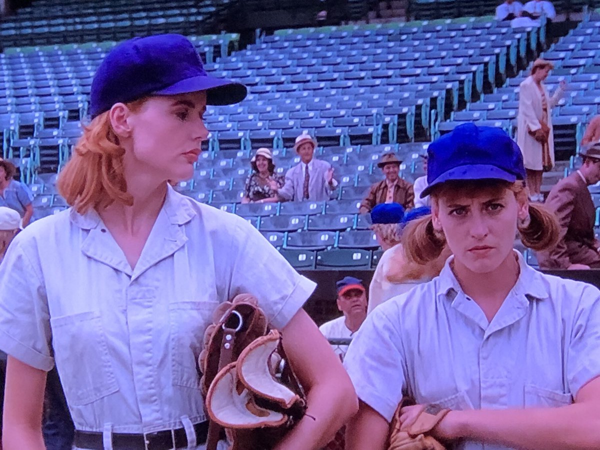 JennyHallenbeck's tweet image. Every time I watch *A League of Their Own,* there are years between viewings…and so many more BS encounters with The Patriarchy under my belt. This viewing sure ain’t any different.