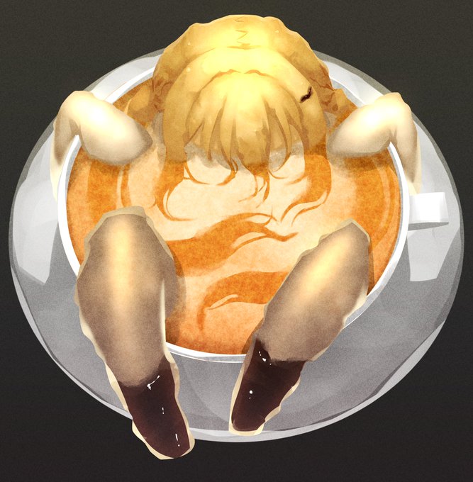 > ラテアートと化した の が見たいです! #odaibako_osushirinda https://t.co/U1eY2ebzNb 