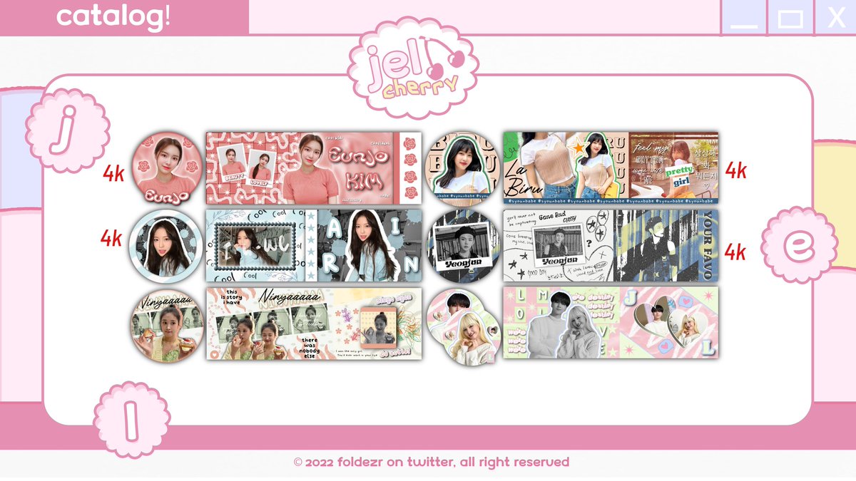 foldezr's tweet image. twitto dwellers, help RT pls? ૮₍ ˃ ⤙ ˂ ₎ა

🐇 :  jel open req layout dengan katalog seperti di bawah ini🌷 PROMO serba 4k buat katalog yang jel tandain di pict! 😆 bisa kirim form mulai hari ini jam 11.00 WIB! 💖 buat info lebih lanjut scroll ⬇️ 

#zonauang #zonaba