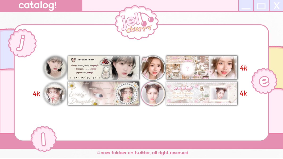 foldezr's tweet image. twitto dwellers, help RT pls? ૮₍ ˃ ⤙ ˂ ₎ა

🐇 :  jel open req layout dengan katalog seperti di bawah ini🌷 PROMO serba 4k buat katalog yang jel tandain di pict! 😆 bisa kirim form mulai hari ini jam 11.00 WIB! 💖 buat info lebih lanjut scroll ⬇️ 

#zonauang #zonaba