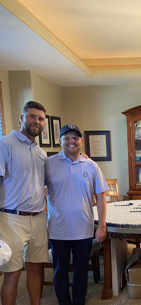 Cub99's tweet image. The hottest duo on the @KornFerryTour  these days. Keep it going @Kroisov16 and @z_blair !!