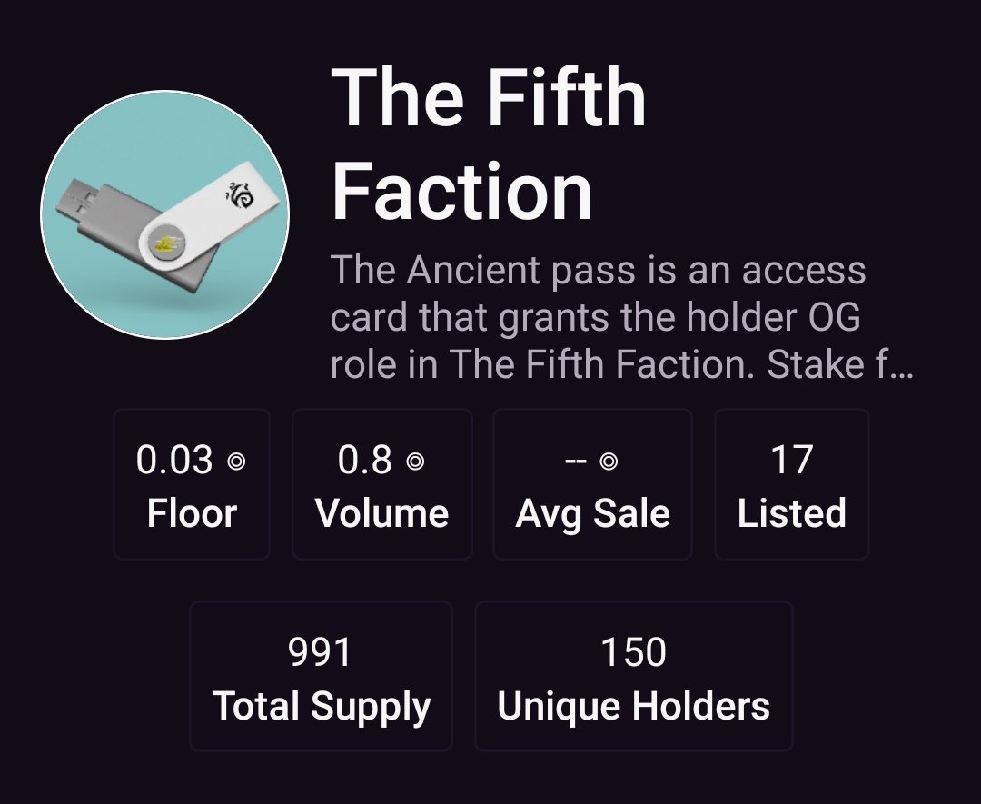 The Fifth Faction ⚔️ tweet media