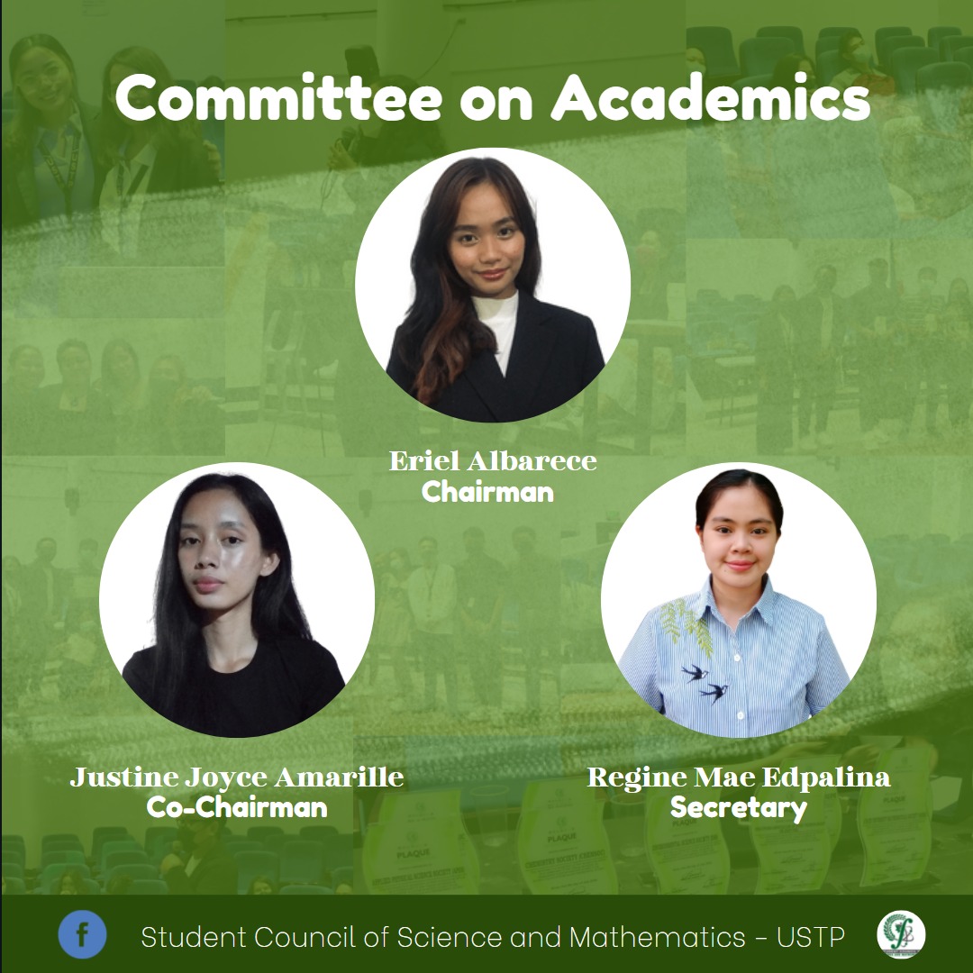 USTP_SCSM's tweet photo. As we venture out in our upcoming academic year, excellent leaders are forefront in this exciting yet effort-inducing journey.

Presenting our newly elected SCSM Society Presidents together with the committee on Academics officers. https://t.co/ZLKzB8a7O2