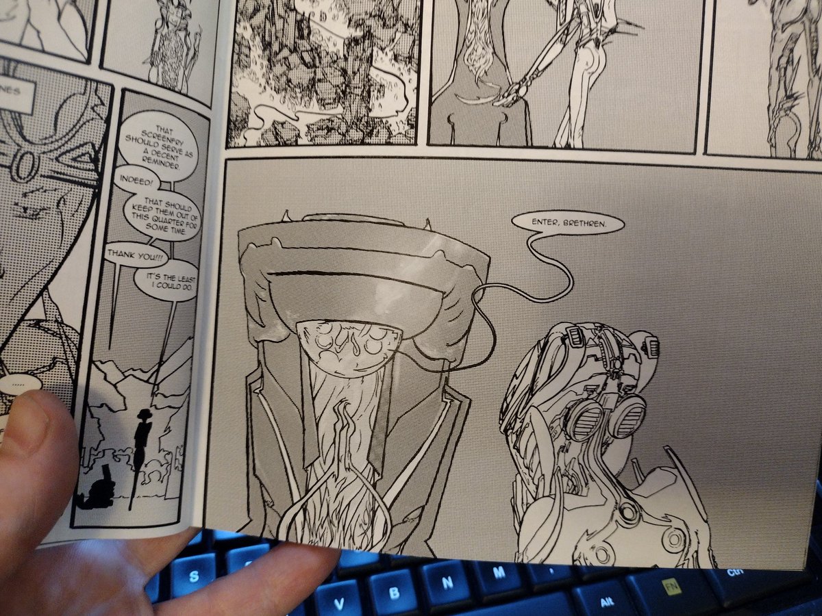 mm_mmm's tweet photo. OP was snips from issue 2, here's some from #3 #plasticsouls https://t.co/HLkIHge29T
