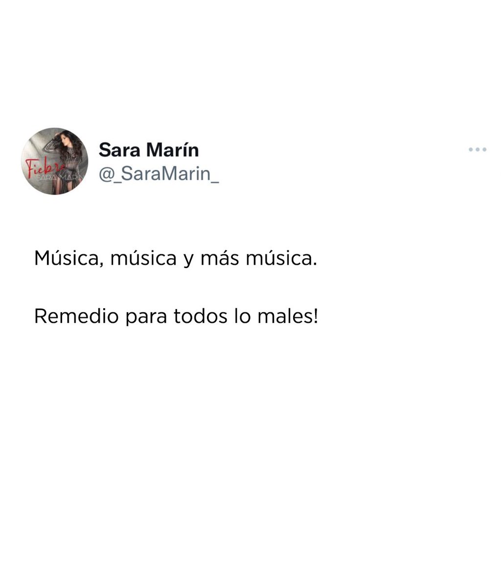 saramarinmusic's tweet photo. Te calma, te excita, te acompaña, te cura, te trae recuerdos, te hace olvidar, te cura, te realiza, te transporta, te emociona, te sensibiliza, te revoluciona, te salva!! 

Qué más se puede pedir..? 🔥🔥🔥

#musica #letras #saramarin #reflexiones https://t.co/IcKtxg5kNO