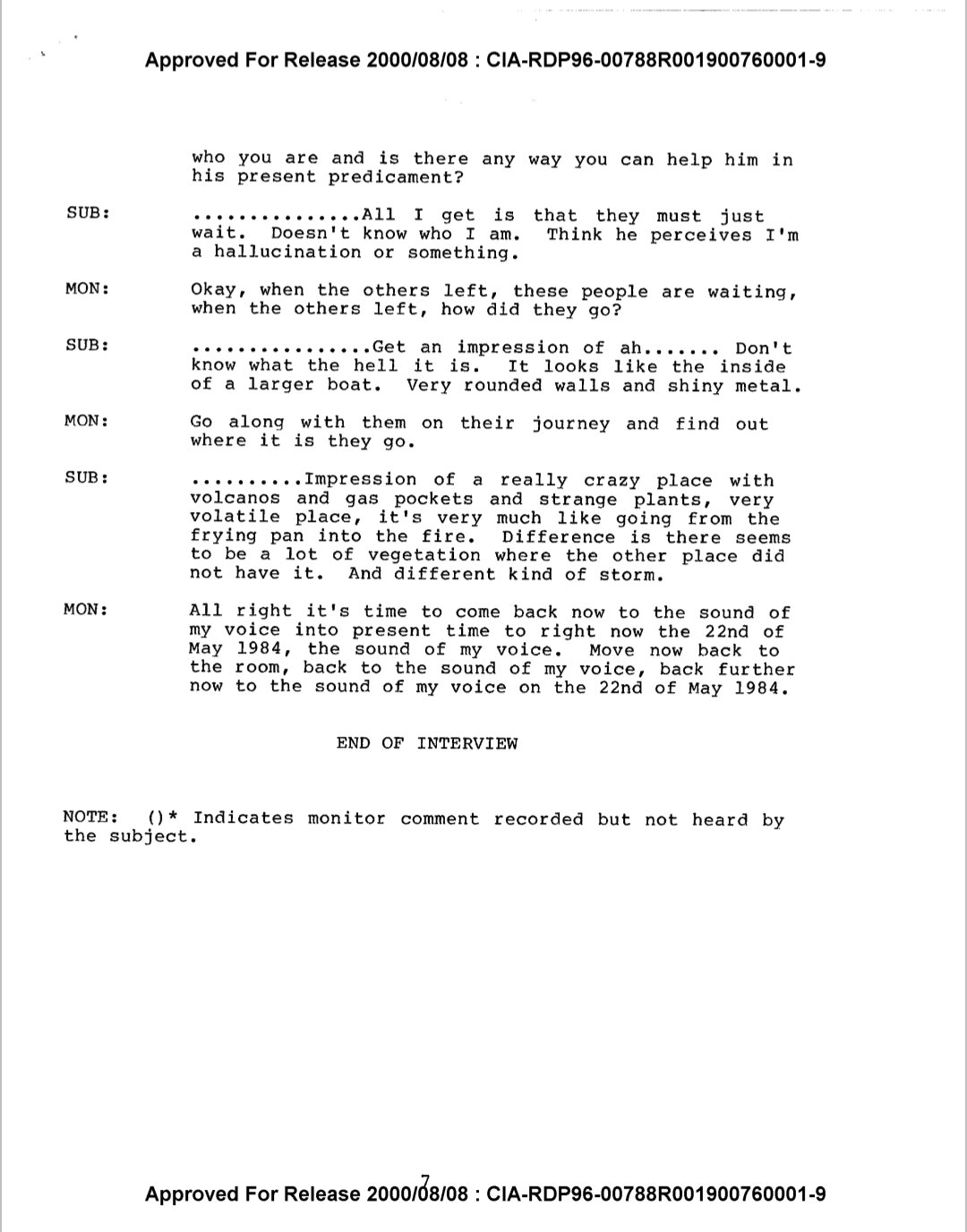 𝙍𝘼𝙀𝙁𝙊𝙎 Research Network on Twitter "May 22nd, 1984 CIA Remote Viewing