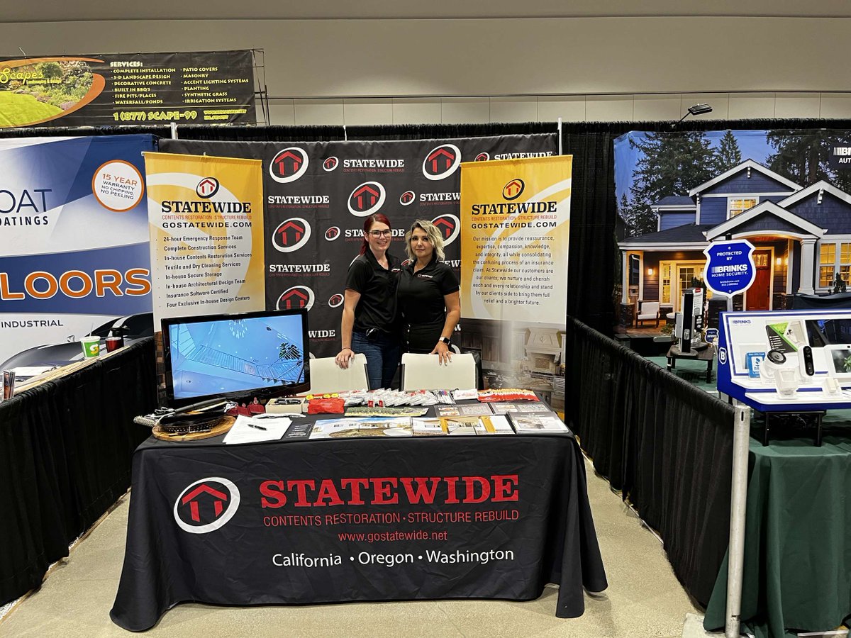 CallStatewide's tweet image. Come out and see us at the Fine Living Expo in Downtown Sacramento this weekend! Make sure you save the VIP pass to be our guest for a free entry ticket 🥳😉
#finelivingexposacramento #firedamagerestoration #renovation #vendor #onestopshop #dreamhome