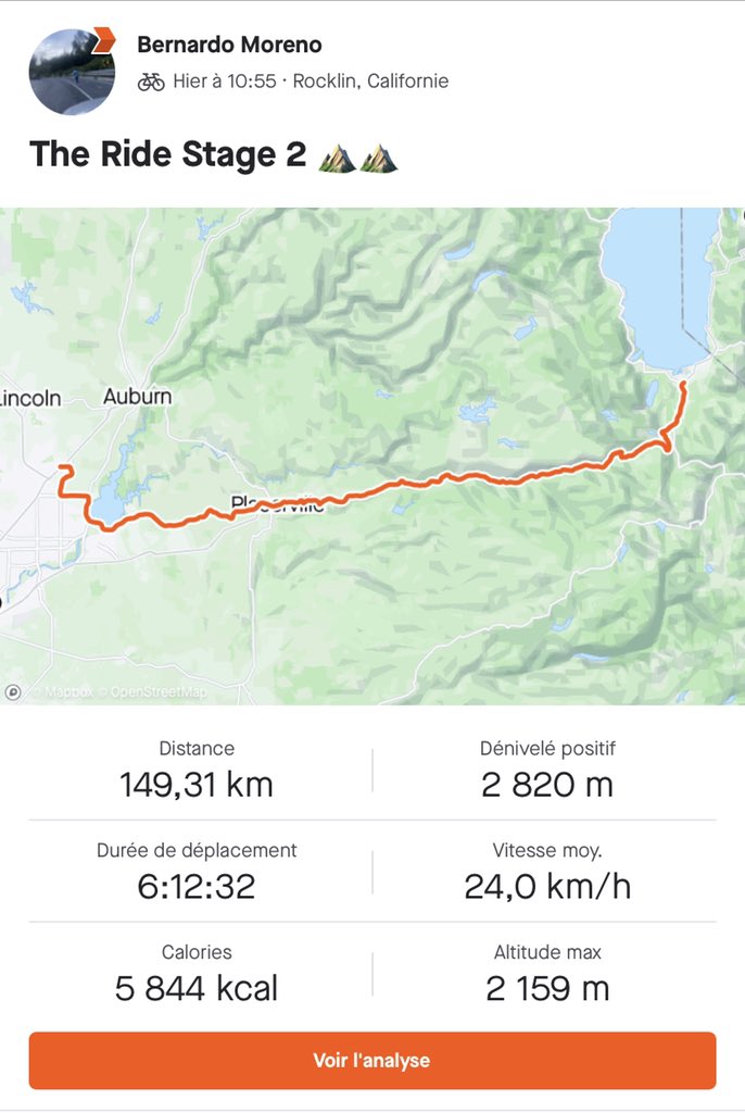theride_cali's tweet photo. Second Stage ✅

Long day, super warm, and a lot of hills 🥵
More than 6 hours riding on the beautiful roads of NorCal

We arrived in the evening here in Lake Tahoe 🌲

3rd stage will we be a full loop of the lake

Help us share our cause and Donate!
#theride #california #cycling https://t.co/PnakWBwZ5C