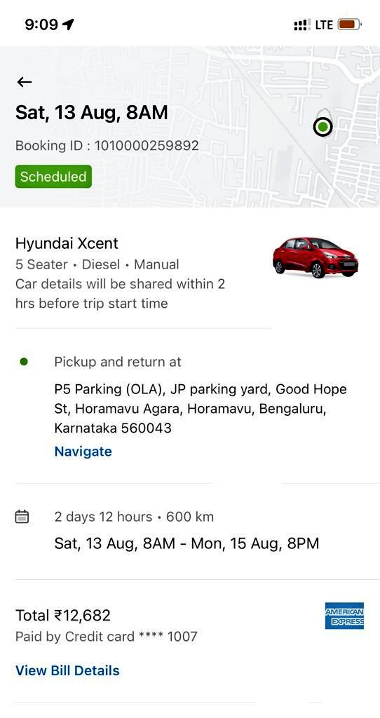Sudhirr48's tweet photo. Ola Drive scam.
Booked a car for long weekend and paid as well. Car was confirmed as well, but upon reaching parking lot securities say entire thing is closed. No response in customer care. #olascam #olacheats #olafraud @Olacabs @bhash https://t.co/O8Id8euHFp