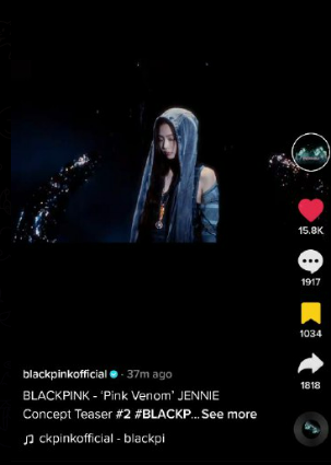Tiktok - BLACKPINKOFFICIAL uploaded JENNIE Concept Teaser

ENGAGE > SAVE, SHARE AND COMMENT!

🔗vm.tiktok.com/ZSRhDmEAo/ 

JENNIE CONCEPT TEASER
#6DaysToPINKVENOM