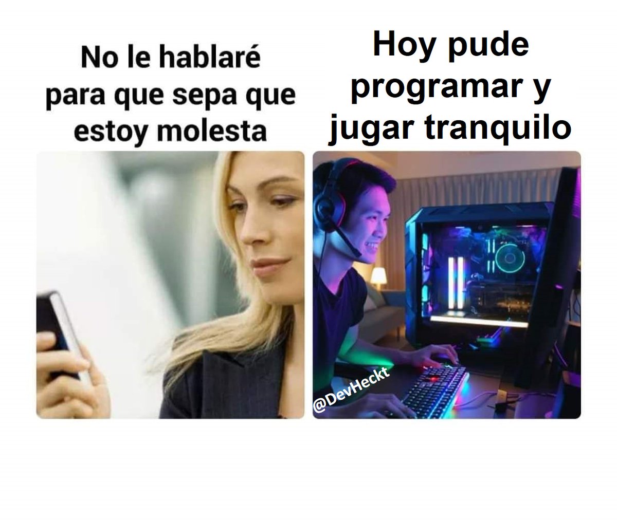 DevHeckt's tweet photo. #memesdeprogramacion #programacion #memes #memesdeinformatica #INFORMATICA https://t.co/cDRxdzky4t