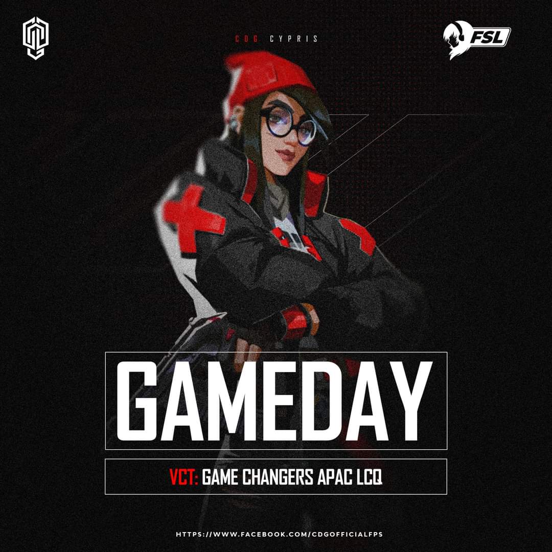 CDGesports's tweet photo. "Just cool down, we're good enough to win!"

It's gameday for CDG Cypris at FSL FPS  VCT Game Changer APAC: Last Chance Qualifiers.
𝑭𝑶𝑳𝑳𝑶𝑾  𝑼𝑺:
Discord: https://t.co/oO6SElVIiu
Tiktok: @cdgofficialfps
Facebook: @CDGofficialfps
Twitter: @CDGesports
#CoupDeGrace #CDGCypris https://t.co/01lDa0ZvnQ