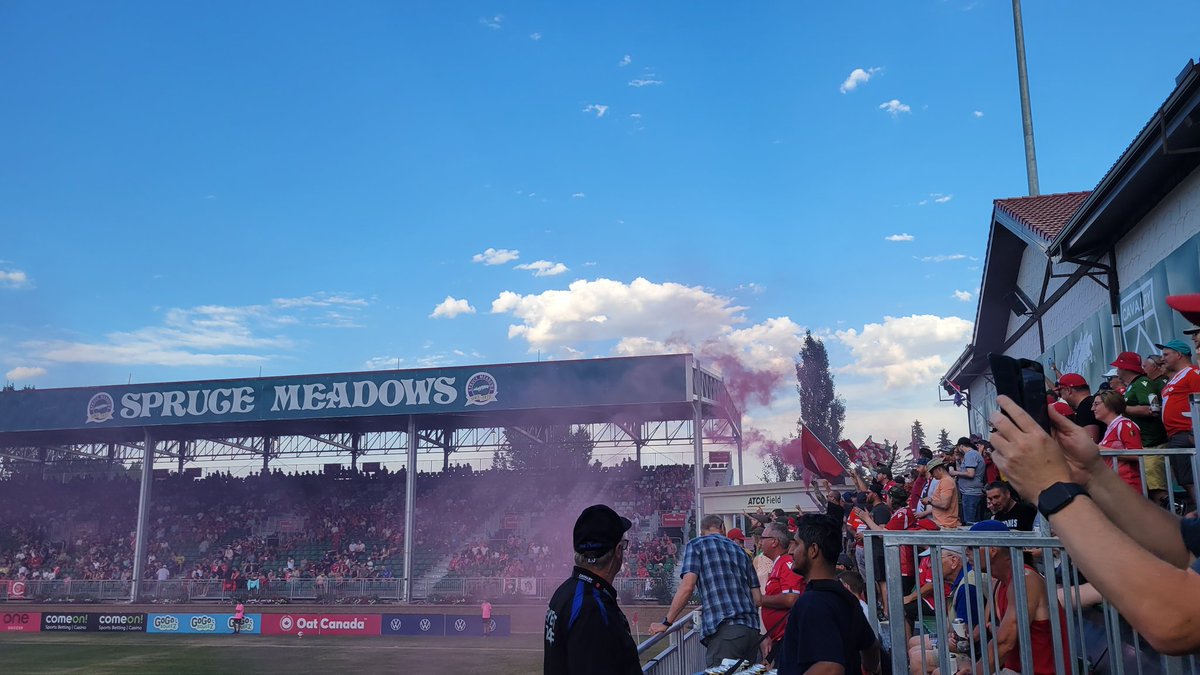 Beautiful Friday night for a #CavalryFC win!!!!!