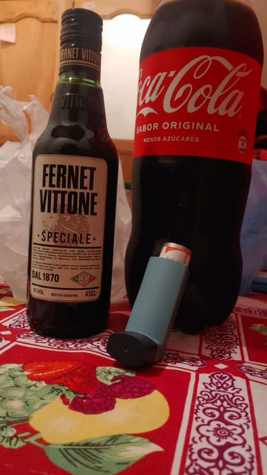 Fernet y un pod, todo lo que está bien 🙌🏻