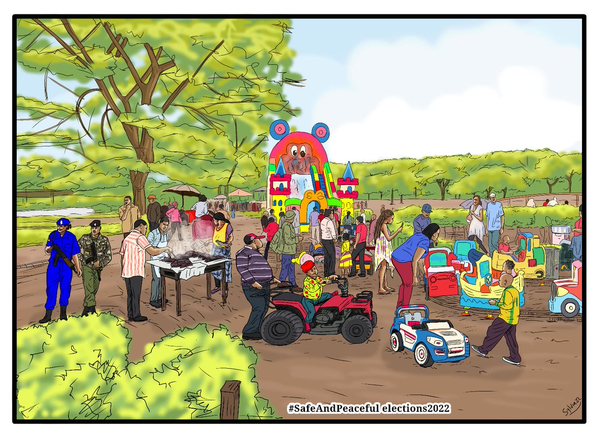 LET'S PAINT OUR COUNTRY WITH COLOURS OF LOVE

Every sunrise hands us a brush with which we create and recreate the lives we want. Every morning tasks us with ensuring that our children live their childhood dreams and aspirations.  A chance for us to enjoy our delicacies,