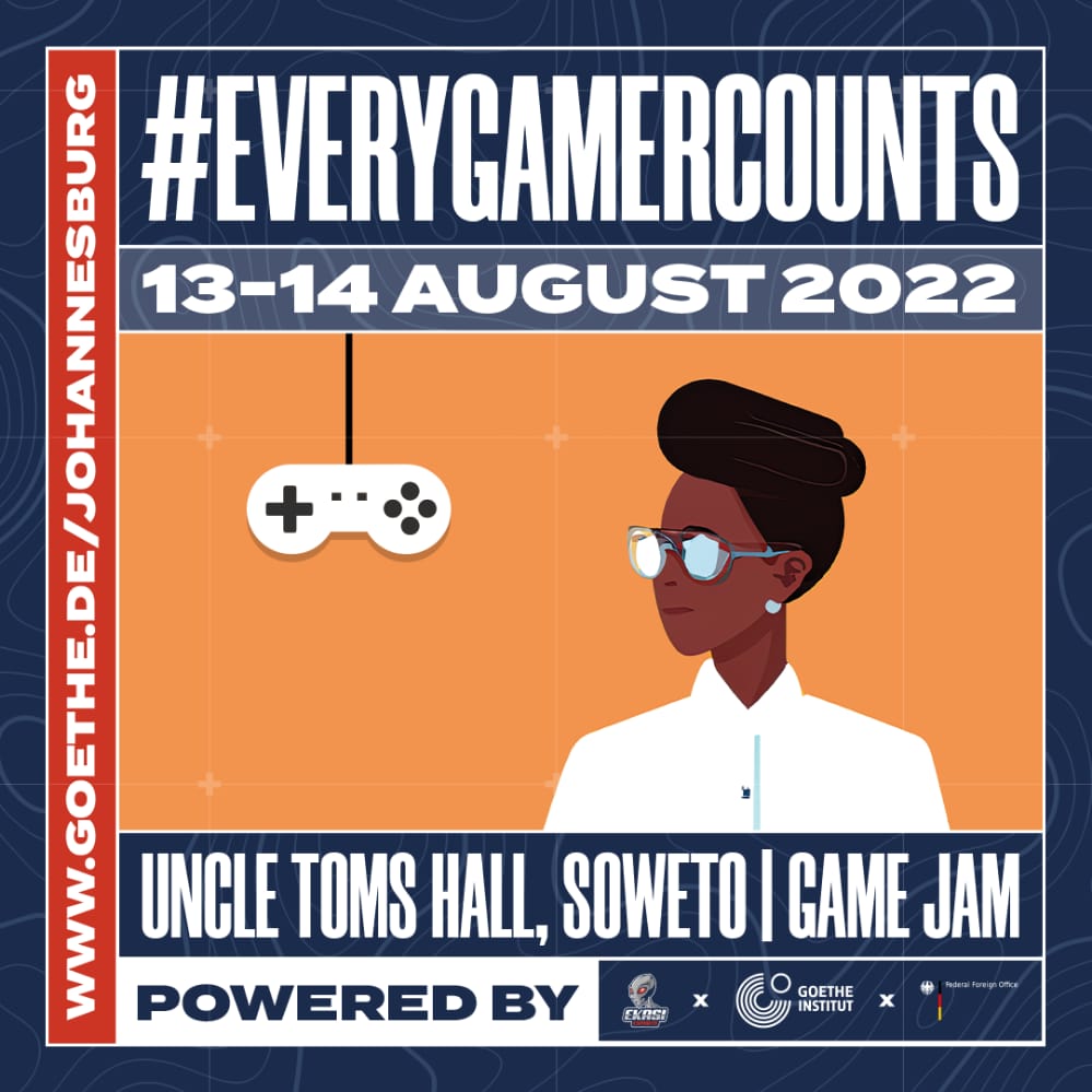 EkasiEsports's tweet photo. Here we go!🔥

The first #EveryGamerCounts Game Jam has kicked off! 

We are on a mission with our friends from @goethejoburg to make gaming a much more inclusive space while having fun!

#esport #gaming #diversity https://t.co/p9bQQQuG54