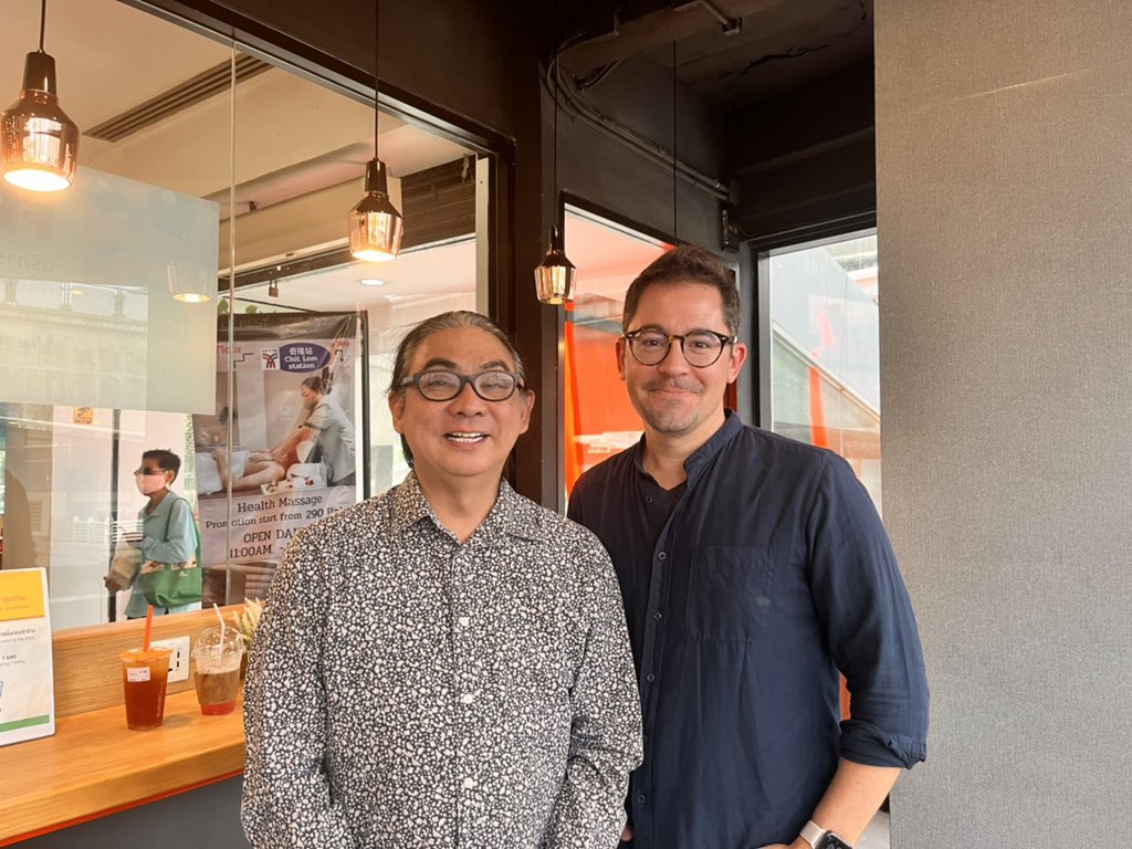 kru_tun's tweet photo. Thank you @adambemma for your interview CBC today. That is an update and what will be happened NEXT about #MarriageEquality #สมรสเท่าเทียม  and #CivilPartnership #คู่ชีวิต which are being processed by committee. #Thailand https://t.co/hhfUsFDcOK