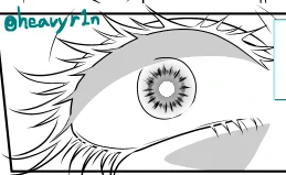 おめめ。
睫毛の増量が留まる事を知らない。
#蛇ろど未 
