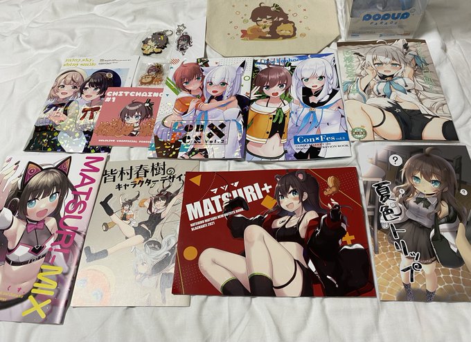 戦利品です
まつりちゃんの設定資料は非常に助かるラスカル 