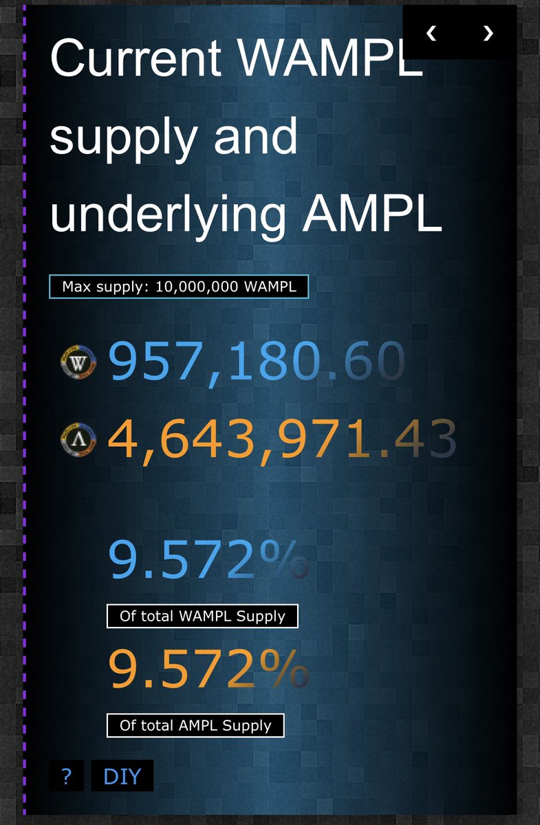 ce_cryptoverse's tweet photo. $wAMPL has a win-win model. If $AMPL make a positive rebase it price grow, if $AMPL make negative rebase people swap to $wAMPL and it grow too 🚀 https://t.co/lF6IvHqIbU