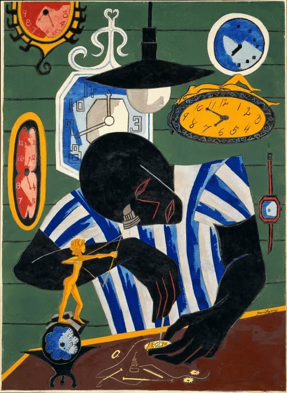 WATCHMAKER, Jacob Lawrence, 1946
