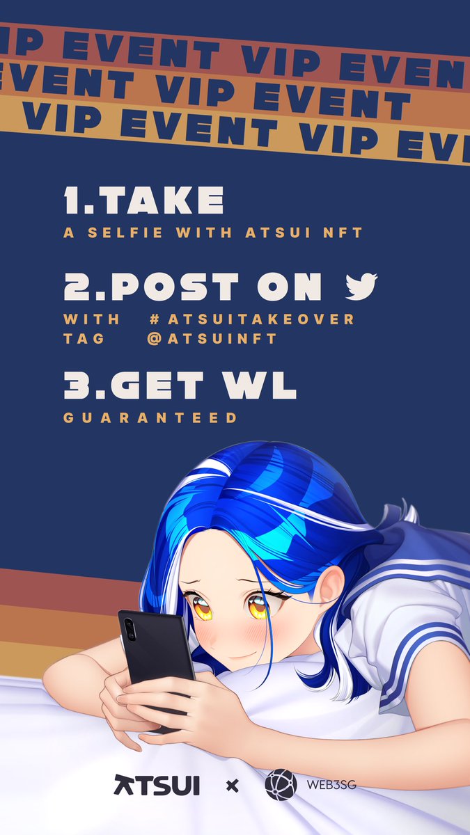 projectheist14's tweet photo. @AtsuiNFT #atsuitakeover   

From web3sg 
Discord: chelswells#9083

0x2C28c36121480138496eE64Ce06202002Cd96b4d https://t.co/Y9ekUhbKUR