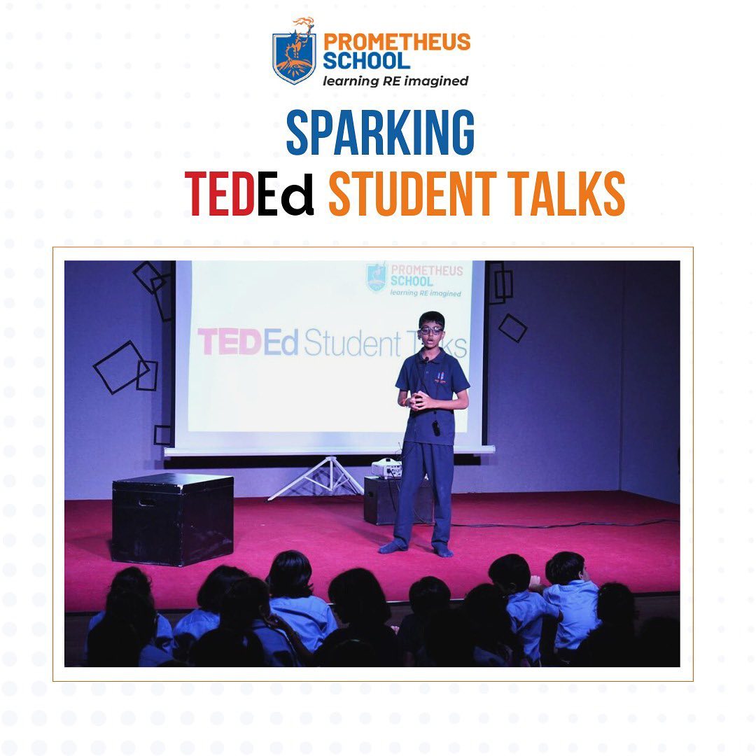 Prometheus_Edu's tweet photo. The #TEDEd program at Prometheus youth aims to spark & celebrate ideas & knowledge.
We invited the young, compelling speakers from Form 4 & 5 to present their ideas on 'What Independence means to them?' at an assembly to mark India's 75 #IndependenceDay.
#TEDEdStudentTalks https://t.co/RT09IWEXAu