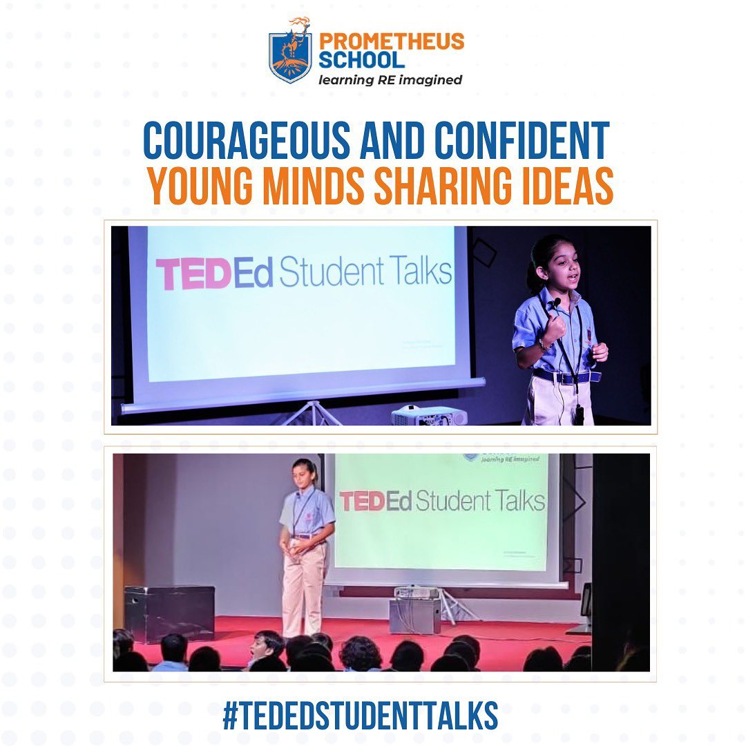 Prometheus_Edu's tweet photo. The #TEDEd program at Prometheus youth aims to spark & celebrate ideas & knowledge.
We invited the young, compelling speakers from Form 4 & 5 to present their ideas on 'What Independence means to them?' at an assembly to mark India's 75 #IndependenceDay.
#TEDEdStudentTalks https://t.co/RT09IWEXAu