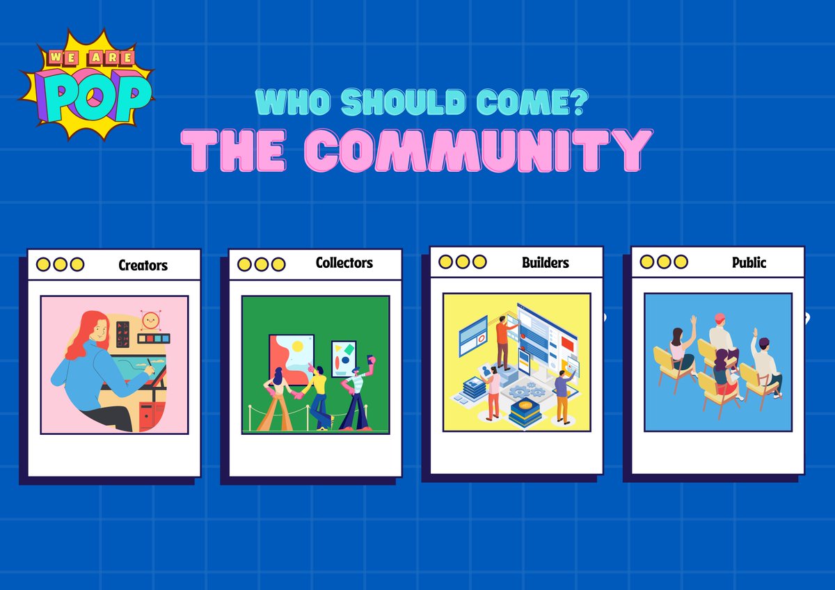 EVERYONE IS INVITED! 

All the pillars of People Of Pentas community from the creators, collectors, and builders in <a href="/pentas_io/">Pentas | NFT Marketplace</a> are invited. And not to forget the public as well! There will be free snacks and drinks by <a href="/themerchantlwa/">The Merchant</a>! #WeArePOP