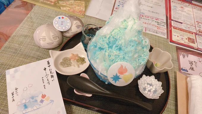 今日は #和かふぇ冨士屋 さんにお邪魔してきました〜!
かき氷のパッション存分に堪能しました!
追いシロップまで用意されていましたが、必要ないくらい始めからたっぷりかかっていて最後まで美味しかったです😋✨
第三弾も心待ちにしております〜! 