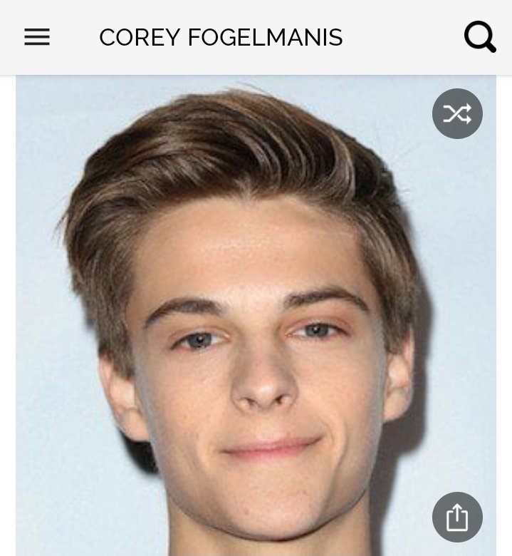 Happy birthday to this great actor.  Happy birthday to Corey Fogelmanis 