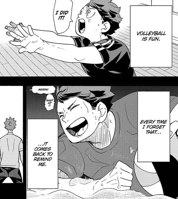about to be the most obnoxious oikawa stan the world has ever seen when this gets animated 