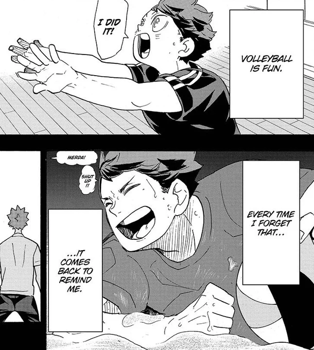 about to be the most obnoxious oikawa stan the world has ever seen when this gets animated 