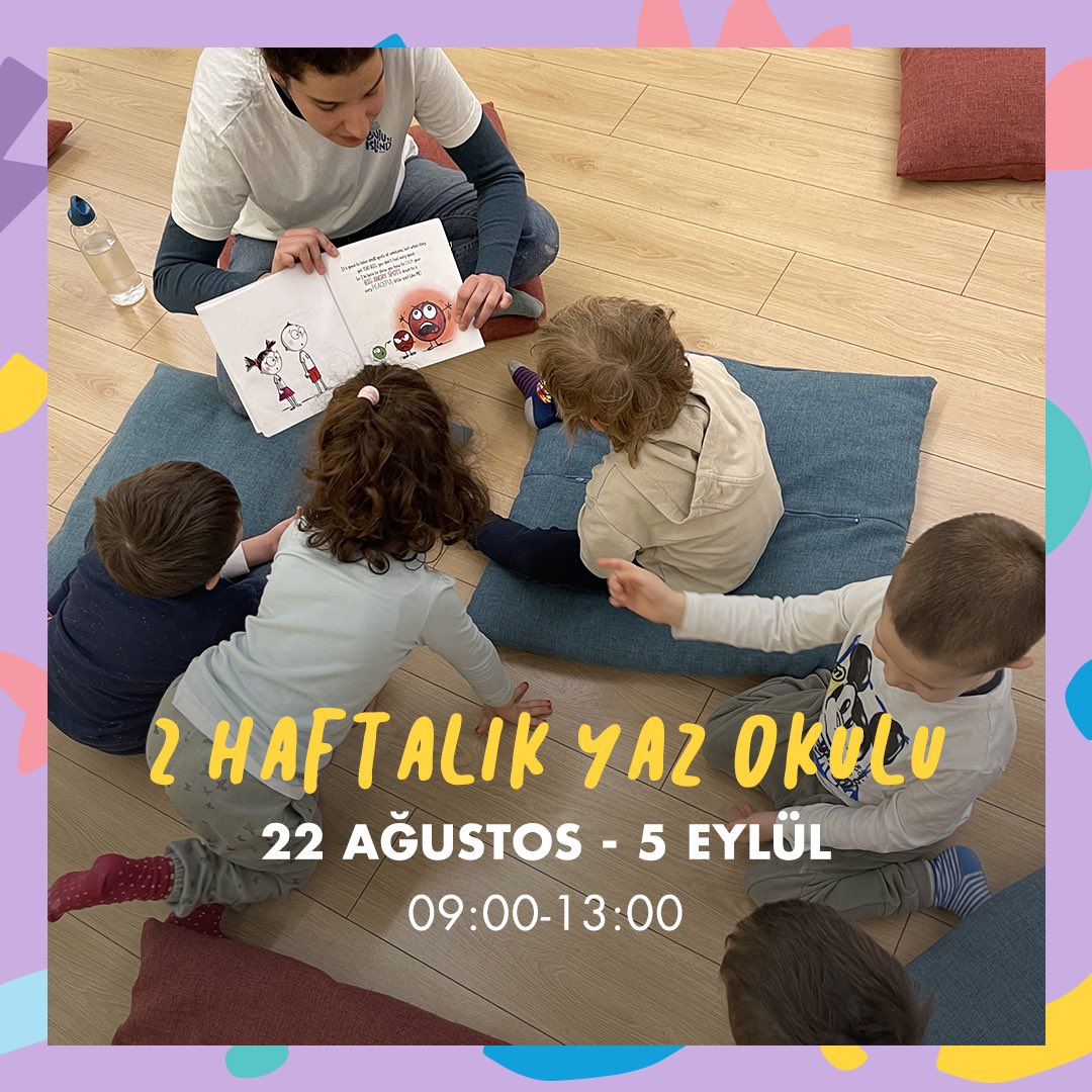 Bubu Island’da yazı sporla, atölyelerle eğlenerek ve öğrenerek uğurluyoruz.

Sanat, müzik, oyun, yüzme dersleri, jimnastik ve lezzetli atıştırmalıklar eşiliğinde geçecek 2 haftalık yaz okulumuz 2-4 yaş arası tüm çocuklar için.

☎️ 0850 241 28 28