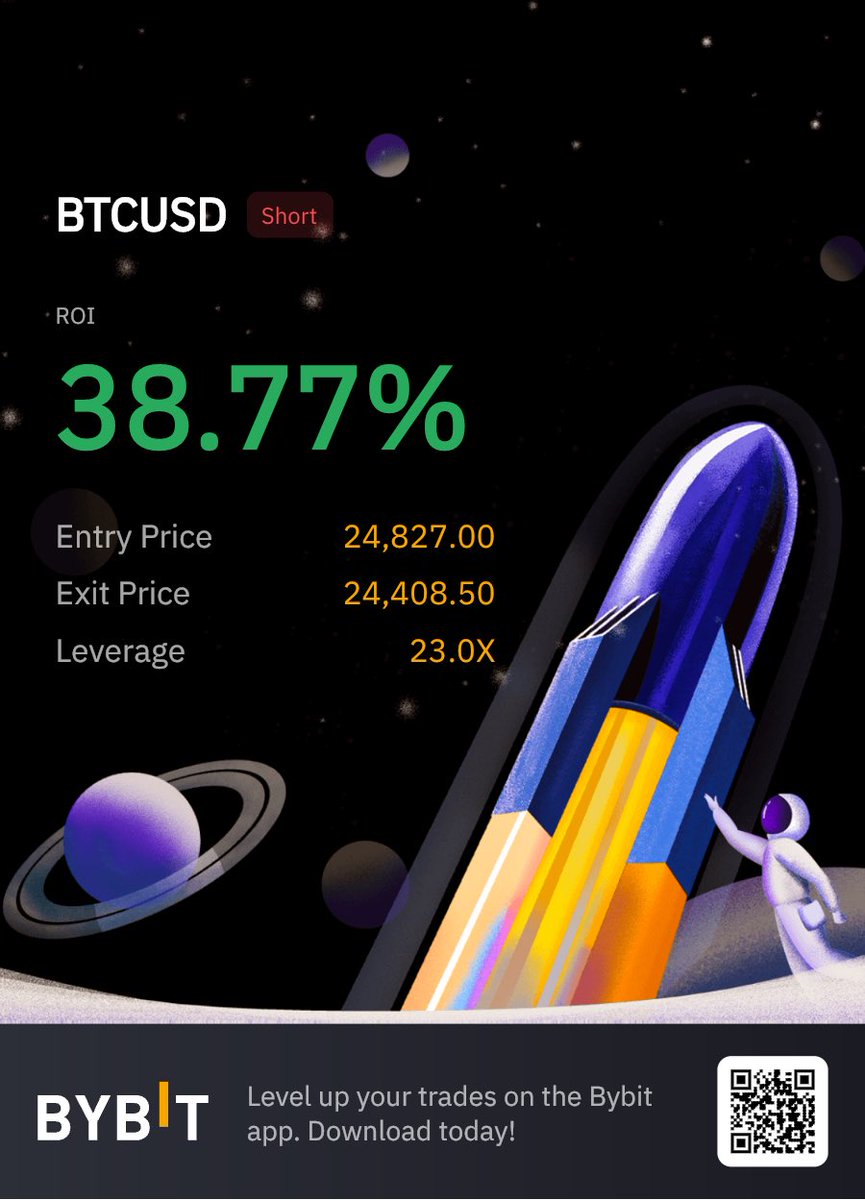 Nice one #Bitcoin