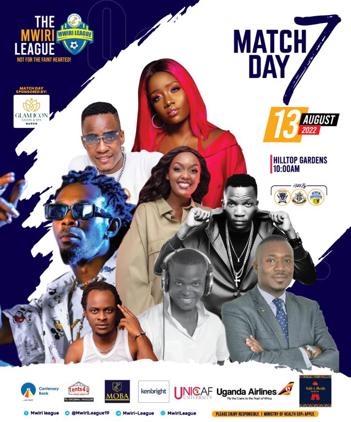 bluedollarfc's tweet photo. Final drum for Wampa
Leopard's report to @HilltopNaguru
Come through for #MwiriLeague #Matchday 7 hosted by us, #WinterFc and #Bootlickersfc
With @Lexdjug @DjHyber @isaacmcblessedL @vianaindi1
@MunGmato @BonqieDj @LydiahJazmine @DanielRuhweza
CC: @MOBA1911 @MwiriLeague19 https://t.co/SmKWKqKJQf