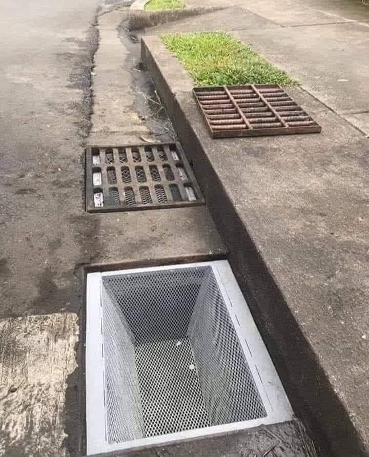 TramoreEcoGroup's tweet photo. In Australia they install filters in the sewers on roadside to prevent garbage from reaching rivers. @waterfordcouncil https://t.co/CZqWGp5sd3