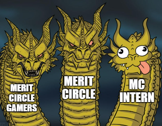 TheBeamIntern's tweet photo. Merit circle in a nutshell @MeritCircle_IO @MeritGamers https://t.co/wegAEeL4jg