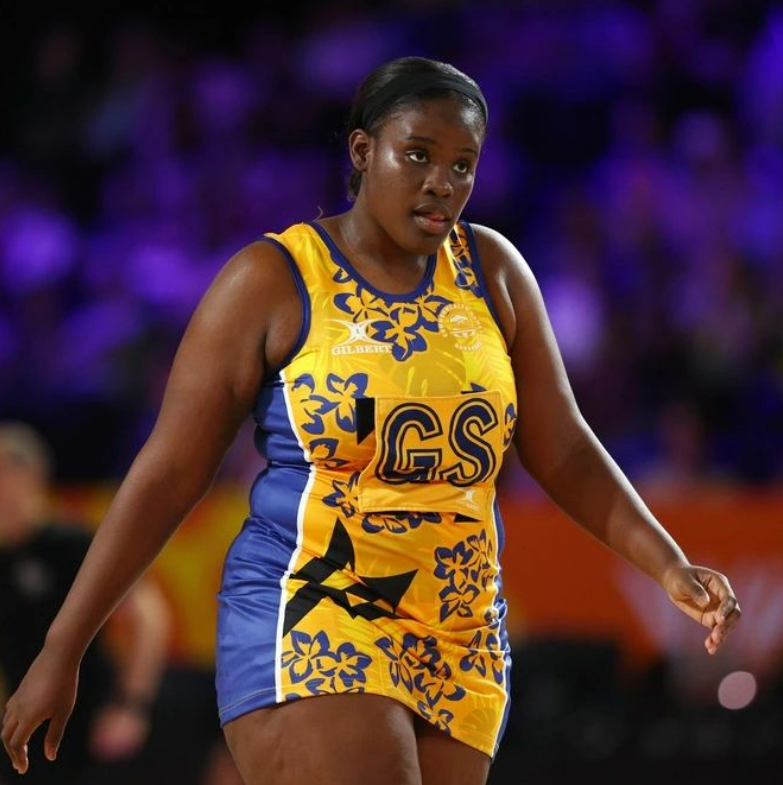 GilbertNetball's tweet photo. Netball Barbados standing out on court in their bespoke Commonwealth Games kit 🤩
#netball | #netballfamily | #netballkit | #netballteam https://t.co/h7qAPEG160