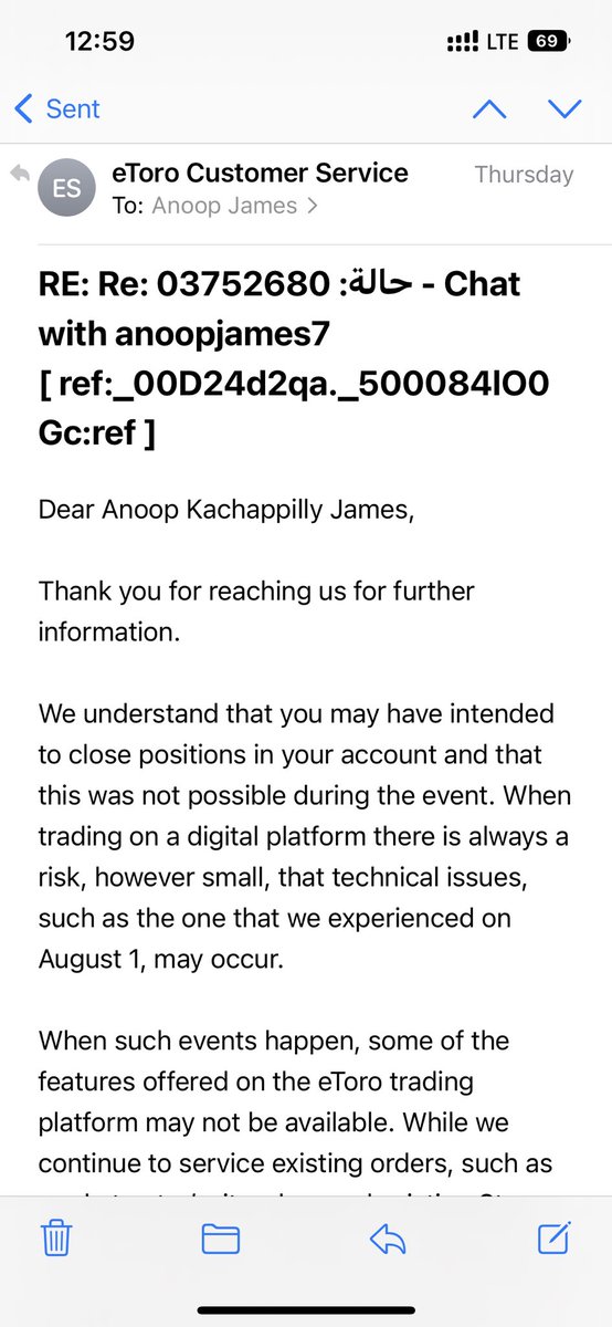 anoopjames7's tweet photo. So this time I decided to tape it. I finally had to close my position at a 50 $ loss. n raised the issue to them.For which they replied agreeing that their system is unreliable.. n on top on of the market risk, this risk also should be anticipated while trading on their platform. https://t.co/nLnWebqK7F
